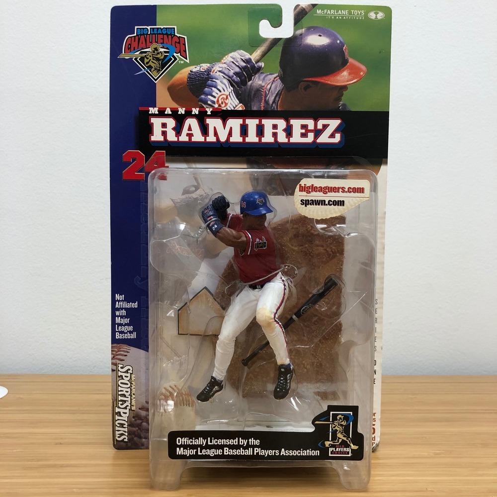 McFarlane SportsPicks Manny Ramirez MLB Action Figure Series 1 Red Cleveland